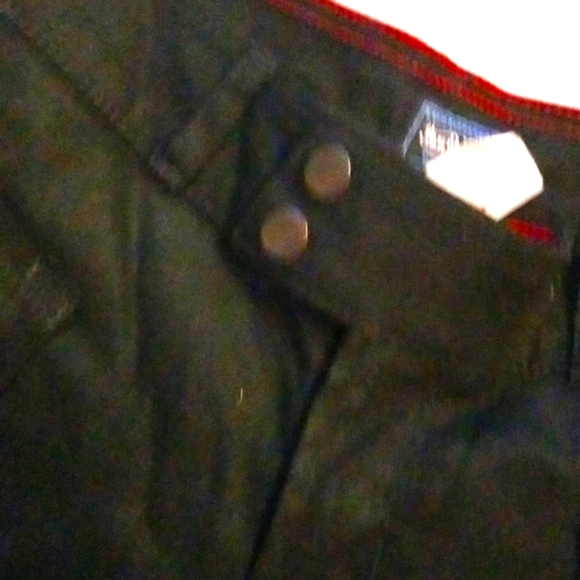 VON DUTCH Y2k Pink Patch Black Denim Pocket Flare Low Rise Snap Zip Jeans NEW 29 - Picture 16 of 16